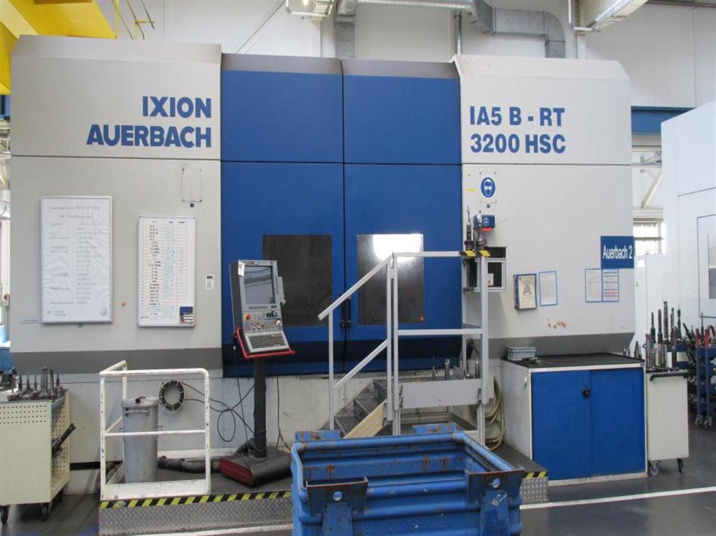 Fraiseuse cnc à banc fixe AUERBACH IA5 B-RT 3200 HSC