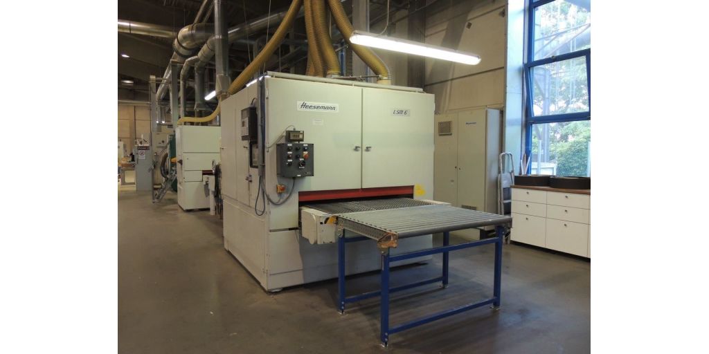 Ponceuse calibreuse large bande HEESEMANN LSM-6